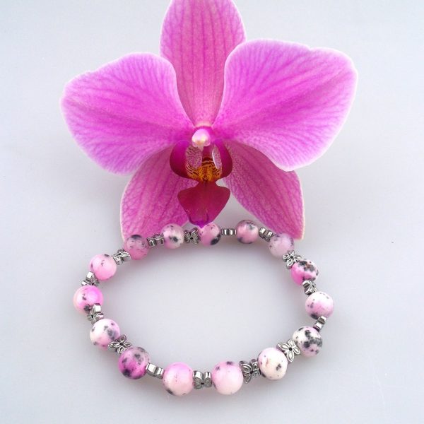 dalmatín jadeit a hematit náramok image