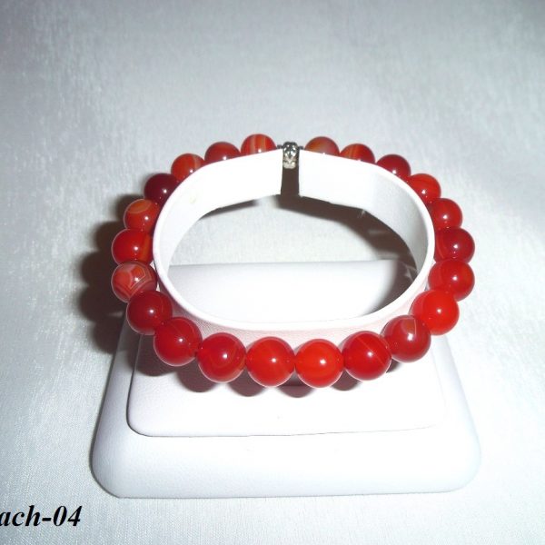 achát ohnivý náramok image