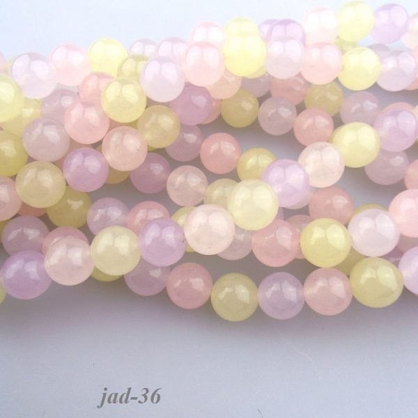 jadeit trojfarebný korálky 10mm AKCIA image