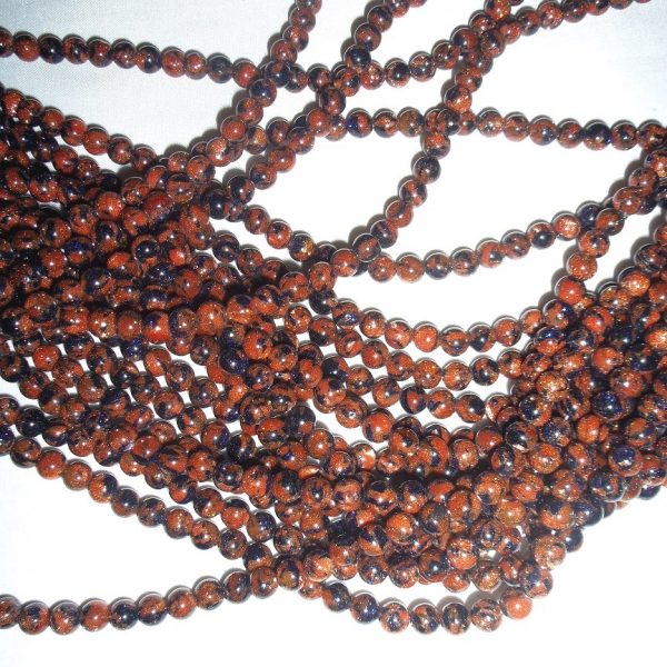 avanturín slnečný korálky 6mm image