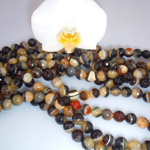 achát citrínový korálky 10mm image