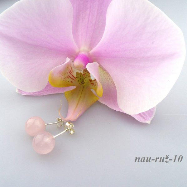 ruženín náušnice napichovacie image