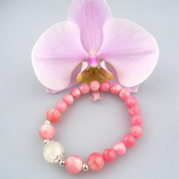 selenit jadeit náramok image