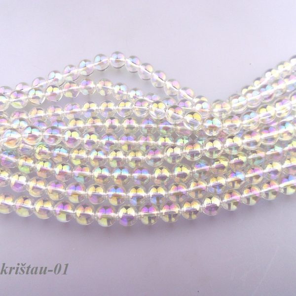krištál aura 8mm korálky image