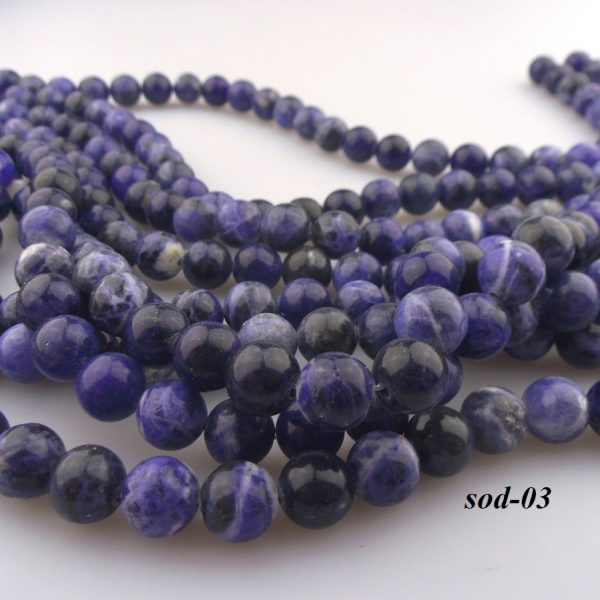 korálky sodalit 10mm image