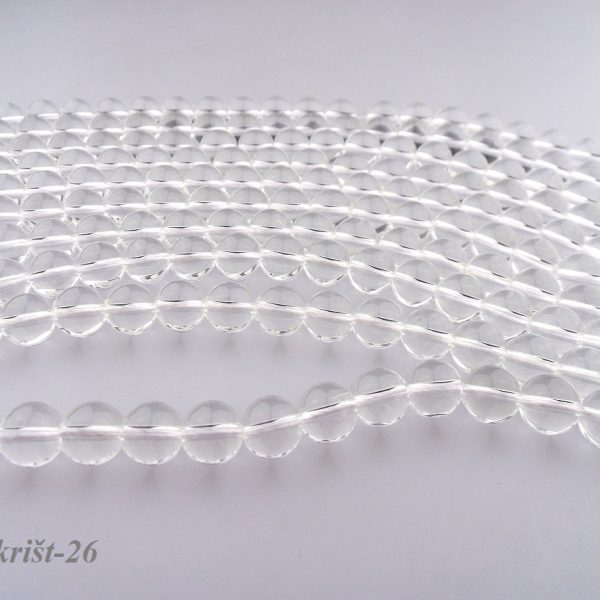 krištál číry korálky 10mm image