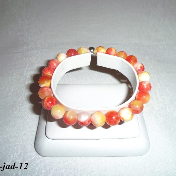 čarovná záhrada náramok z polodrahokamov - jadeit image