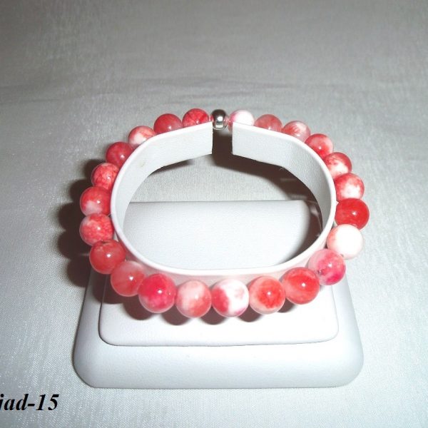 západ slnka náramok z polodrahokamov - jadeit image