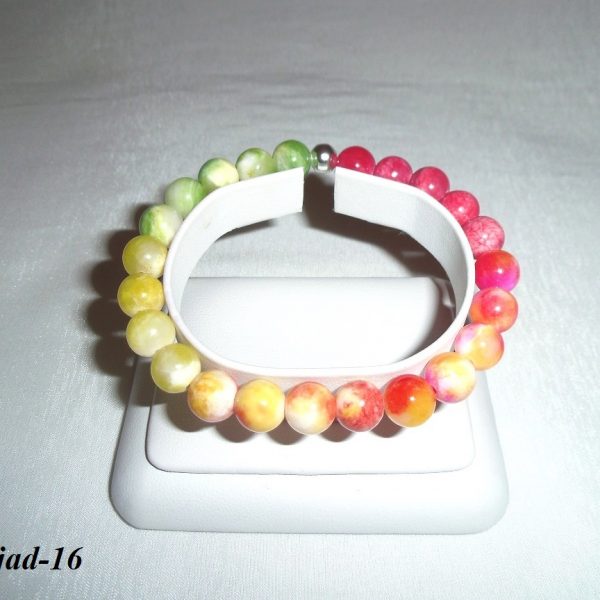 snívanie náramok z polodrahokamov - jadeit image