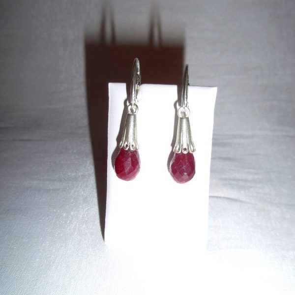 rubín náušnice image