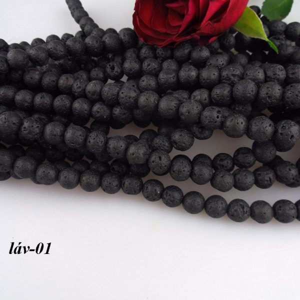 láva korálky 8mm AKCIA! image