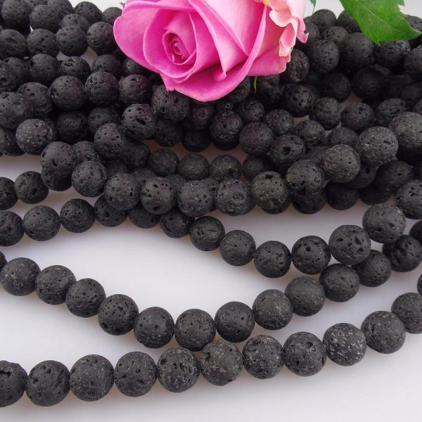 láva korálky 10mm AKCIA image