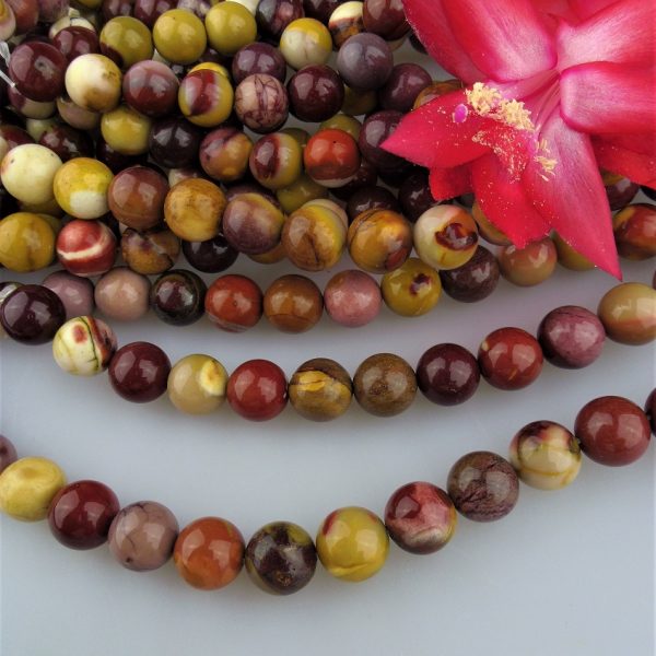 jaspis mokait korálky 10mm image