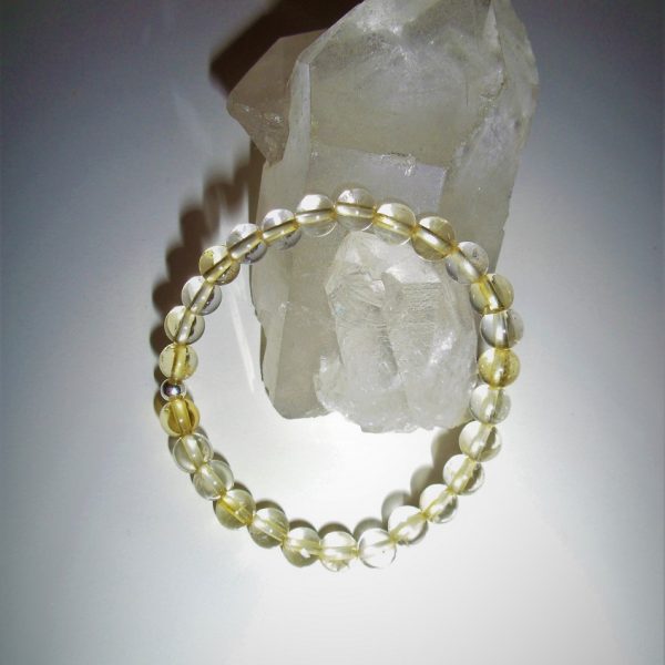 citrínový náramok - korálky 6mm image