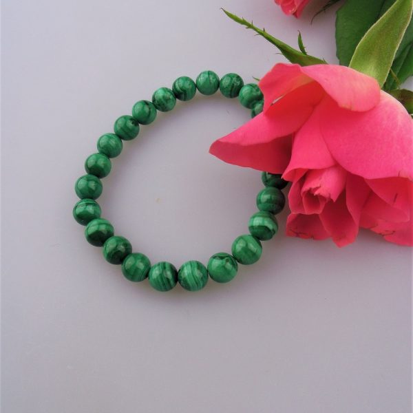 malachit náramok-prírodný malachit image