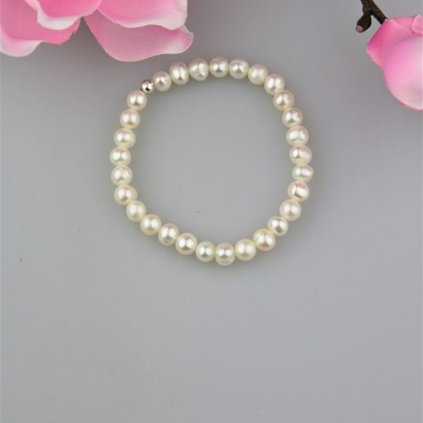 perly náramok - svadobné náramky image