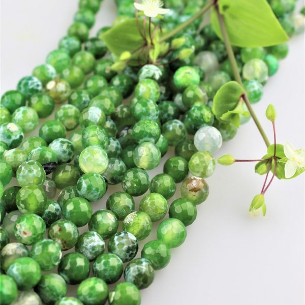 achát smaragd korálky 10mm image