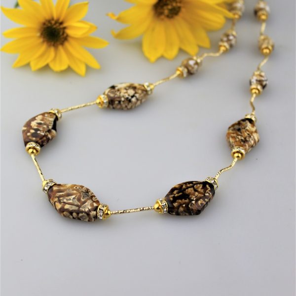 achát leopard náhrdelník image