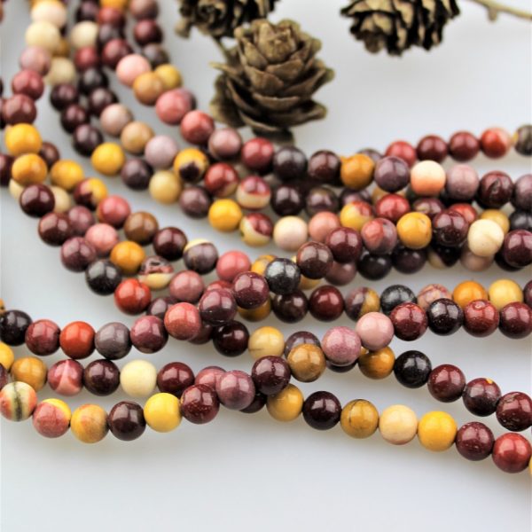 jaspis korálky 6mm (mokait) image