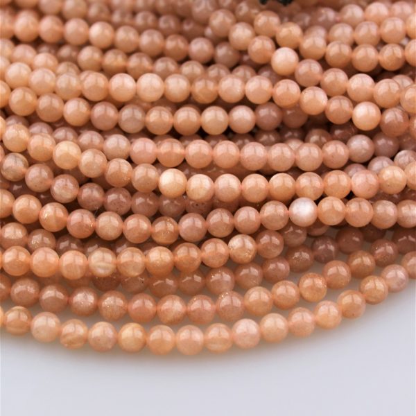 slnečný kameň korálky 6mm A kvalita image