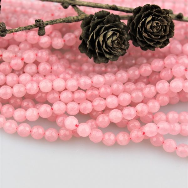 ruženín korálky 6mm - brúsený image