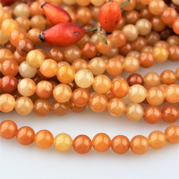 Aventurín oranž korálky 8mm AKCIA! image