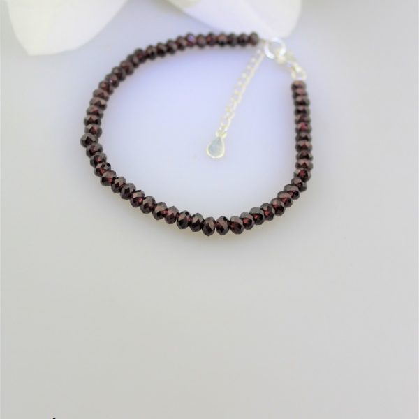 granát náramok v striebre, AKCIA! image