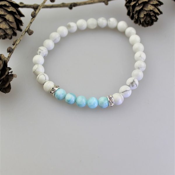 larimar s magnezitom náramok image