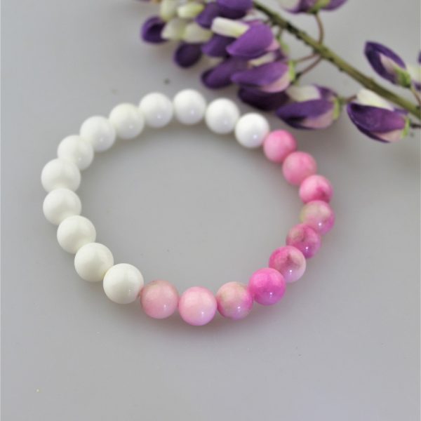 perleť jadeit náramok image