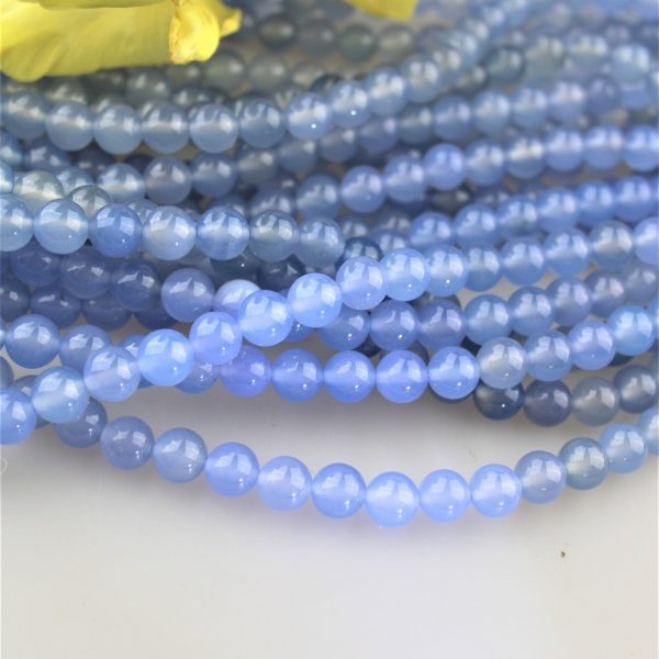 chalcedónový achát 8mm korálky image