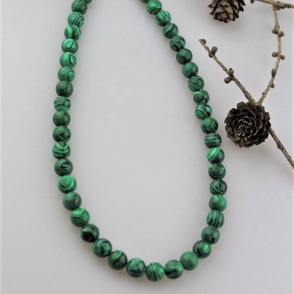 malachitový náhrdelník image
