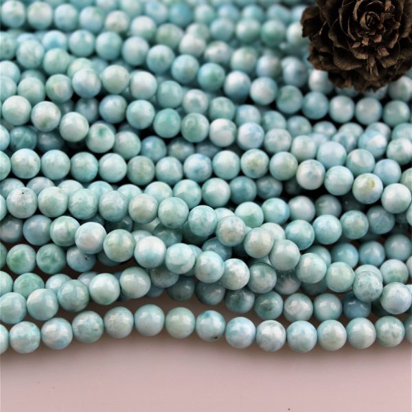 larimar  korálky 6mm image