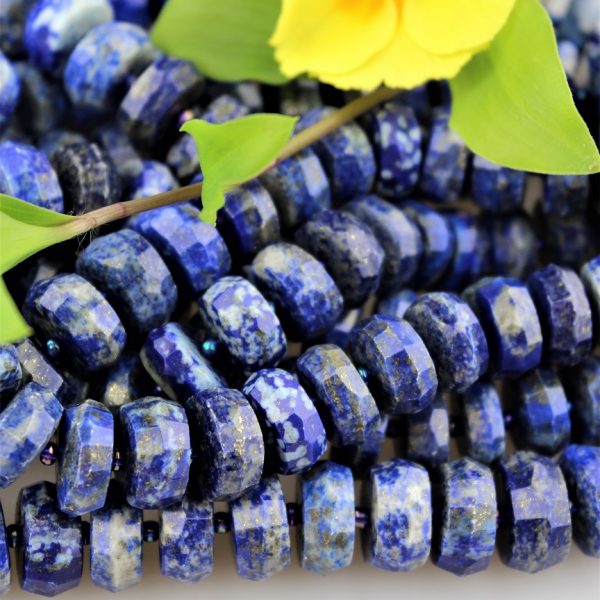 lapis lazuli korálky disky 7x15mm image