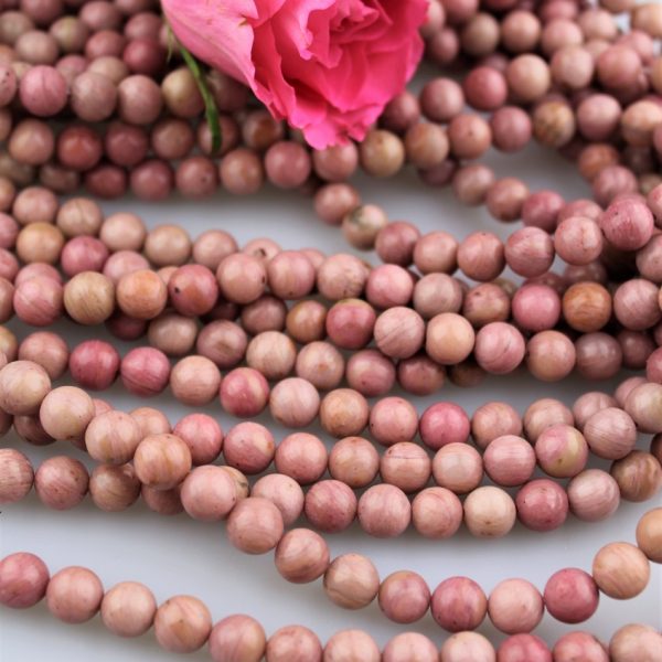 rodonit korálky 8mm AKCIA! image