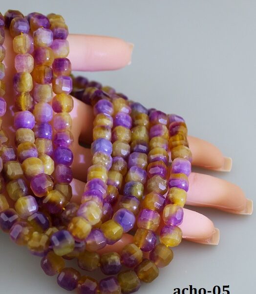 achát kocečky 9mm AKCIA! polšnúra - acho-05 image