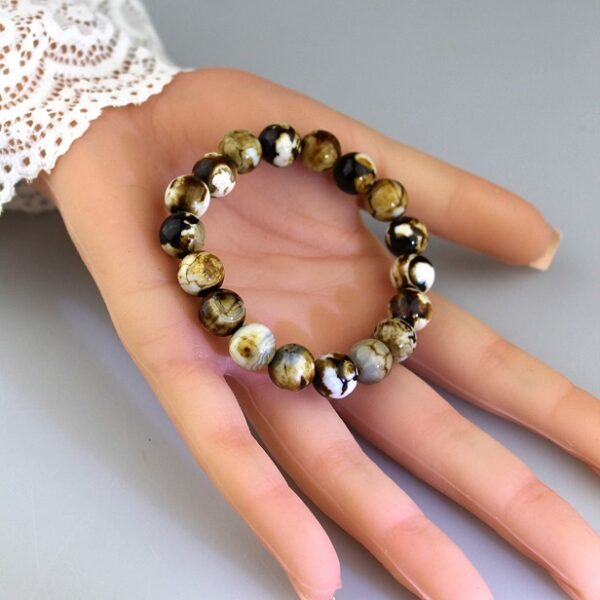 leopard achát náramok - nár-ach-26 image