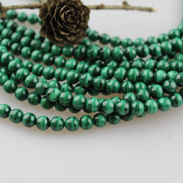 malachit 6mm korálky AAA kvalita image
