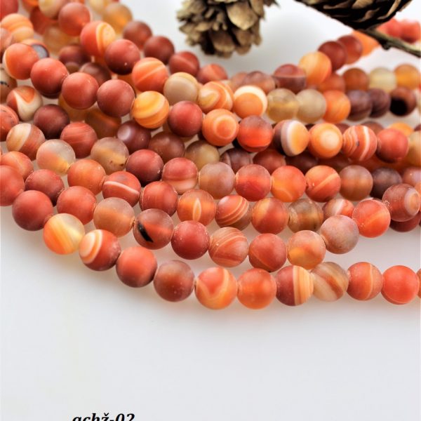 achátové korálky 6mm image