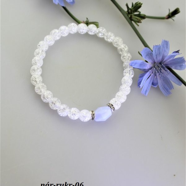 náramok z kryštálu a chalcedónu image