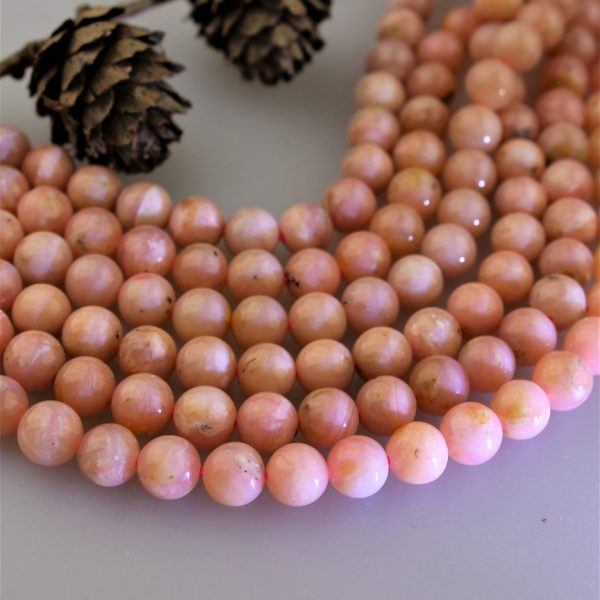 opál AA kvalita ružový korálky 8mm image