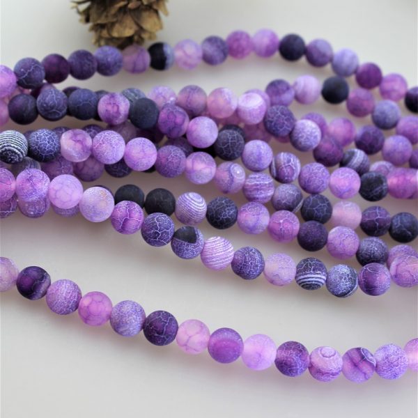 achát matný korálky 8mm AKCIA! image