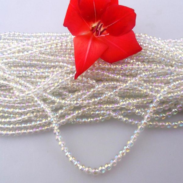 krištál aura korálky 4mm image