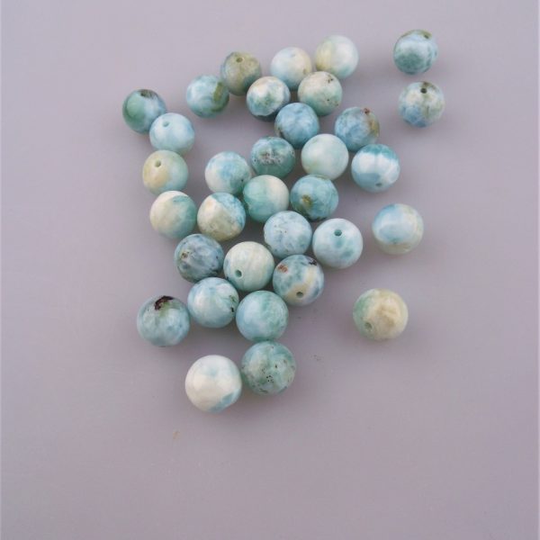 larimar 10 mm korálky B kvalita image