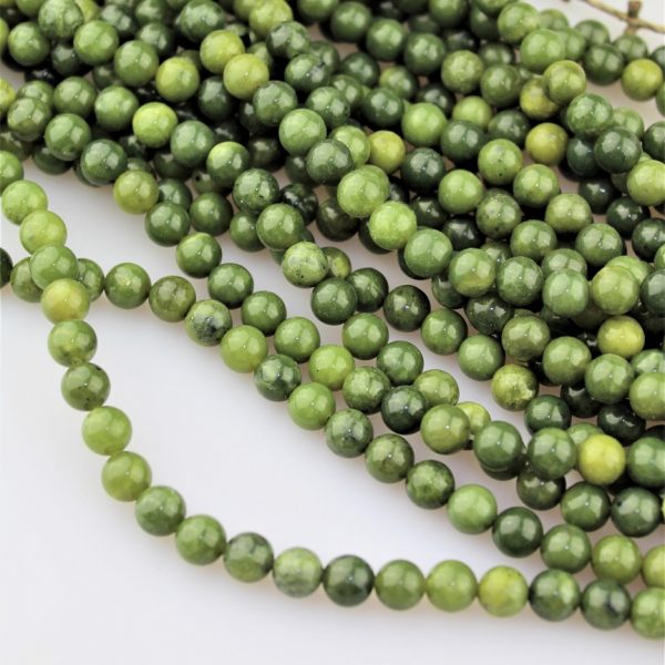 nefrit Kanada korálky 8mm AKCIA! image
