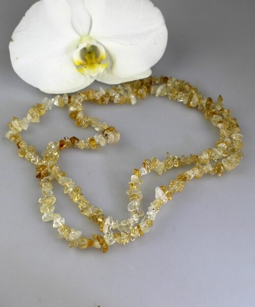 citrín náhrdelník - slnečná dúha - náh-cit-03 image