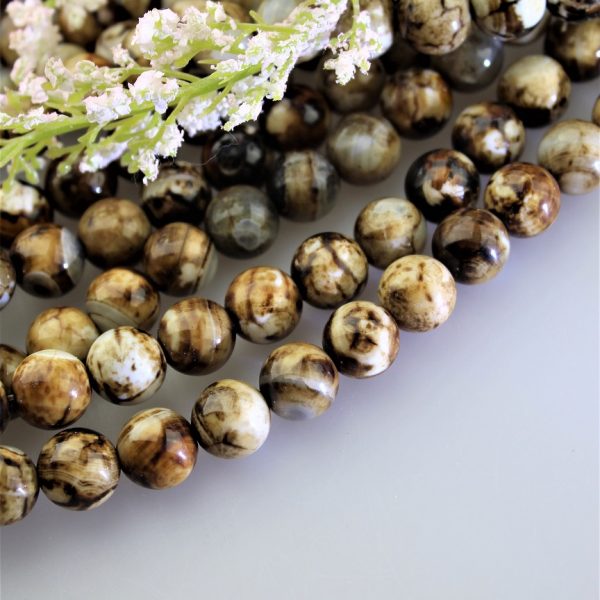 leopardí achát korálky 10mm image