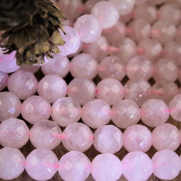 ruženín fazetovaný 12mm korálky image