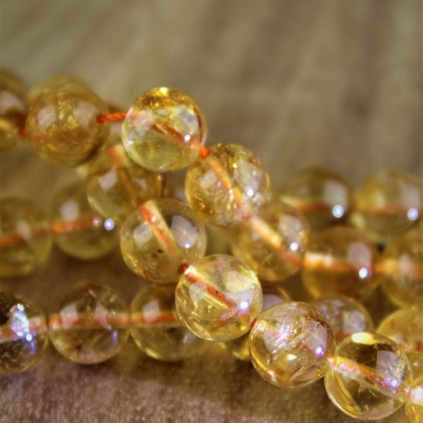 citrínové korálky 8mm AKCIA! image