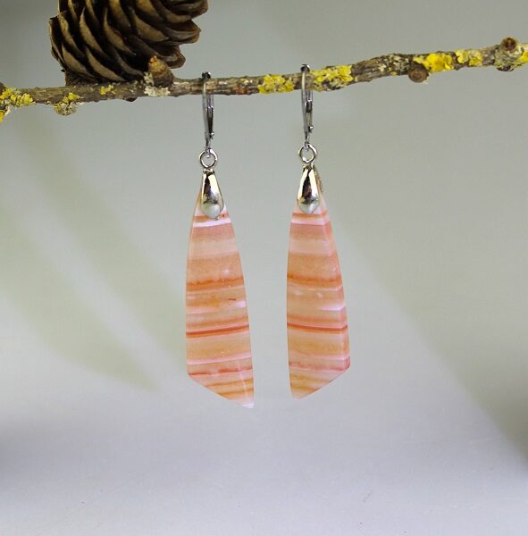 achát Sahara náušnice - nau-ach-05 image