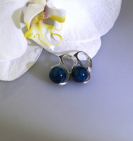 apatit náušnice striebro - nau-apat-01 image